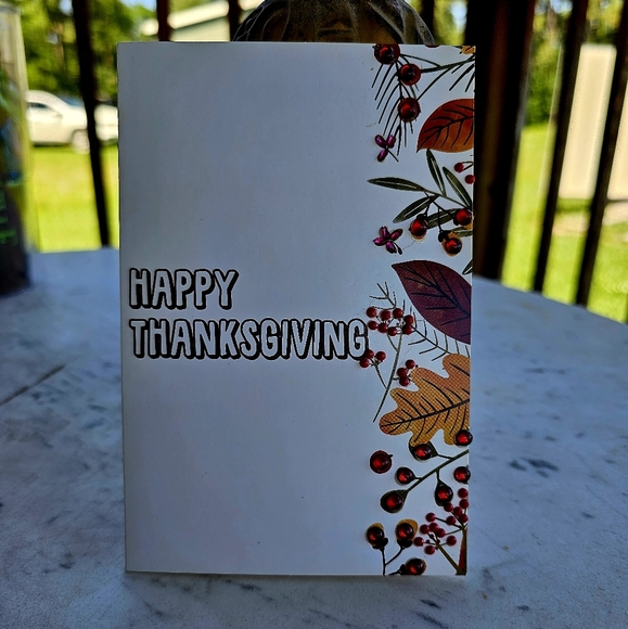 Happy Thanksgiving Card Small - Picture 3 of 4